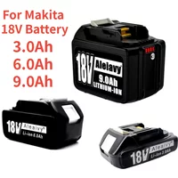 9000mAh for Makita 18V Battery Rechargeable Power Tools Battery 18V makita with LED Li-ion Replacement LXT BL1830 BL1860 BL1850