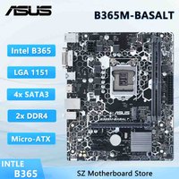 ASUS B365M-BASALT Motherboard LGA 1151 DDR4 32GB M.2 Micro ATX support Core i5-9400F i3-8300 i7-8700 i7-9700 cpu