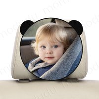 1 PC Round Shape Shatterproof Baby Car Mirror Safety For Rear Facing Infant With Wide Larger Crystal Clear View