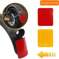Scooter Rear Fender Reflective Warning Electric Scooter Mud Fender Guard Skateboard Fenders for Xiaomi M365 Pro 2 Accessories