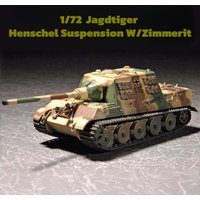 TRUMPETER 1/72 German Jagdtiger Plastic Assembly Puzzle Model