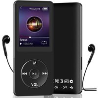 X02 1.8'' Screen 4GB Lossless Sound No FM No Video No Picture Kosher MP3 Player with speaker