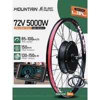 AliExpress KUNTENG E-BIKE MTX Ebike Conversion Kit 72V 5000W Brushless Rear Hub Motor Wheel Dropout 150mm for Electric Bike Conversion Kit 26in27.5in29in