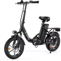 AliExpress NONE Isinwheel U4 adult E-bike 500W Men's folding electric bike 374.4WH detachable battery, city ebike,electric bicycle