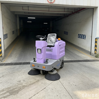 YG Customized High Quality 48v Electric Road Sweeper Ride-On Small Street Cleaning Car Hot Sale Floor Sweepers Machine