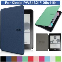 For Kindle Paperwhite6 5 4 3 2 1 2021 6.8in Magnetic Protective Case Flip E-book Back Shell For Kindle 2019 2022 2024 6.0 Youth