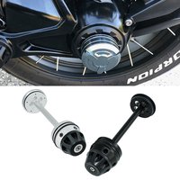 For BMW R NINE T R9T R1200GS R1250GS Adventure R1200 GS S/ST/RT LC Rear Wheel Fork Axle Cap Crash Protector Slider Spindle Hub