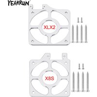 YEAHRUN Aluminum alloy Electric Regulating Fan Protection Cover For XLX2 X8S RC Car Motor Cooling Fan Cover