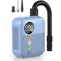 AliExpress Carsun Portable Mini Bike Air Pump - Rechargeable Digital Pressure Gauge Fast Inflation for Road Mountain Bicycle Tires