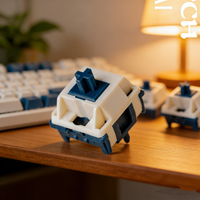 HC Studio HMX XINHAI Switch POM PA16 Linear HiFi Nice sounds Keyboard Switches HMX Mechanical Keyboard Switch 37g 57g Lubricated