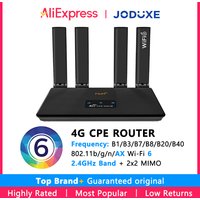JODUXE-Link 4G LTE Cellular Router Wifi 6 Routers With SIM Card Slot Support 32 User Wireless Wifi-Router For Asia Africa Europe