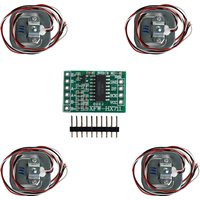 HX711 Module Body Load Cell Weighing Sensor with 4Pcs 50kg Human Scale Load Cell Weight Sensors for Arduino Measurement Tool Kit