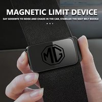 Magnetic Seat Belt Buckle Holder Anti-Rattle Stabilizer For MG3 MG5 MG6 MG7 ZS HS GS Hector GT ZR Auto Interior Accessories