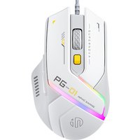 Inphic Pg1 Wired Mouse Gaming Mouse RGB Light Emitting Macro Programming 12800DPI 6 Keys Computer Mouse For Office Home