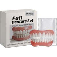 Oralhoe Dental Prosthetic Enhancement Kit for Enhanced Smile Aesthetics and Comfort with Cosmetic Denture Materials