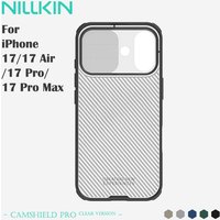 NILLKIN For iPhone 17/17 Air/17 Pro/17 Pro Max Case, Privacy Camera Cover, Shockproof Slim Fit Protective Hard PC Back Cover