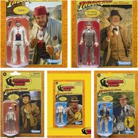 In Stock 1/18 3.75-inch Action Figure Short Round Sallah Retro Card Gift Collection Toy Halloween Boy Gift