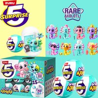 ZURU 5 Surprise Egg A-Lot-A Axolotls Series Surprise Themed Axolotls with 5 Unique Accessories Fun Imaginative Toys for Kids