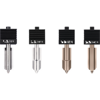 for Bambu Lab P2S Hotend/Tungsten Carbide for Bambu H2D High Flow Tungsten Carbide Nozzle for H2/P2S 3D Printer Parts
