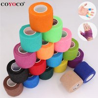 COYOCO Colorful Sport Self Adhesive Elastic Bandage Wrap Tape 4.8m Bands For Knee Support Pads Finger Ankle Palm Animal Pet