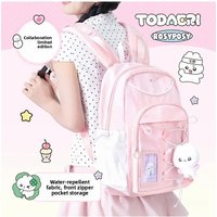 RosyPosy Rabbit Agent Collaborative Wake Strap Lightweight o Absorption Student Bapa Large Capaci Dual oulder Bag