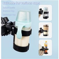 AliExpress NONE Universal Water Bottle Cup Holder Bike Stroller Milk Bottle Rack for Bicycle Electric Scooter Baby Stroller Outdoor Cycling