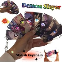 Demon Slayer Acrylic Keychain Cute, Fashionable, Personalized, Creative, Kawaii, Simple Bag Pendant, Birthday Gift for Friends