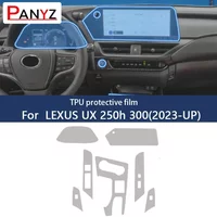 For Lexus UX 250h 300 2023-2025 Car Navigation LCD TPU GPS Screen Protector Anti-Scratch Film Fitting PPF Protective Sticker