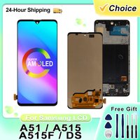 AMOLED For Samsung Galaxy A51 LCD Display Touch Screen Digitizer For Samsung A515 4G LCD A515F A515F/DSN Replacement Parts