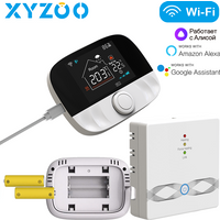 Tuya WiFi Thermostat RF Wireless Receiver Smart Remote Temperature Controller Works With Alexa Google Home For Water Gas Boiler