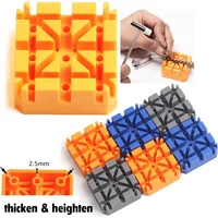 Thicken Watch Band Bracelet Holder Watch Strap Pins Remover Repair Tool Block Hammer Punch Tools Kit Fixed Base Accessories