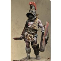 1/24 Scale 75mm Resin Figure Assembled Model Kit Ancient Roman Gladiators History Miniature Unassembled and Unpainted DIY Toys