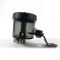 Universal Motorcycle Front Brake Clutch Fluid Bottle Master Cylinder Oil Reservoir Bracket Motorcycle Modified Accessories