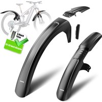 AliExpress NONE RBRL MTB Bicycle Mudguard Velcro Quick Release Bike Fenders Full Coverage Extended Widen Fender for 26-29 Electric Cycling