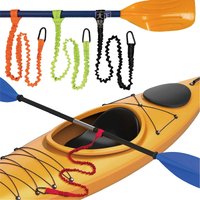 1pc 100cm Kayak Paddle Anti Drop Elastic Rope Reflect Light Fixed Slurry Inflatable Boat Fishing Buckle Surfboard Traction Parts
