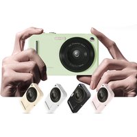 4K-Digitalkamera, Autofokus, Vlogging-Kamera, HD 48 MP, mit 2,4-Zoll-Großbildkamera für Fotografie, für Kinder, Studenten, Erwachsene, Geschenk