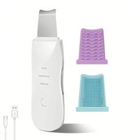 Skin Scrubber Deep Vibrate Facial Cleaner Shovel Spatula Not Ultrasonic Face Scrubber Pore Cleaner Facial Shovel Massager