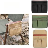 Camping Chair Organizer Hanging Storage Pouch Multifunctional Side Bag With Armrest For Outdoor Travel Camp Gear Outdoor Supply