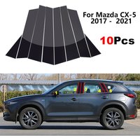 For Mazda CX-5 CX5 KF 2017 2018 2019 2020 2021 Car Door Central Window Middle Column Trim Decoration Strip PC B C Pillar Cover