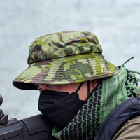 Tactical Short Brim Benny Hat Men's And Women's Outdoor Round-rimmed Shade Fishing Fisherman's Sun Hat