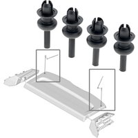 4Pcs Car Parcel Shelf Clips for Citroen C2 C3 I/II C3 (A51) C4 Cactus DS3 XM I/II Xsara Picasso Rear Trunk Tray Boot Hook