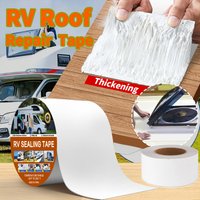 Ruban d'étanchéité pour camping-car, ruban d'étanchéité blanc étanche, ruban d'étanchéité résistant aux intempéries pour la réparation de toits, fuite d'étanchéité pour camping-car, remorque, bateau