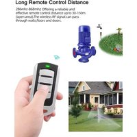 KEBIDU Universal Multifrequency Garage Remote Electronic Gate Control 286-868MHZ 4 in 1 Gate Key Fob Command Hand Transmitter