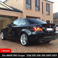 MP Style Gloss Black Car Rear Trunk Roof Spoiler Wing Splitter Trim for BMW 1 Series E82 Coupes 123d 125i 128i 135i 2007-2013