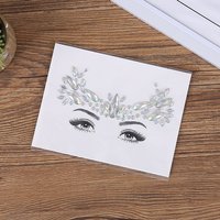 Fashion Forehead Face Gems Stickers Self Adhesive Waterproof Acrylic Rhinestones for Makeup Party Ball Dance Stage Decoration