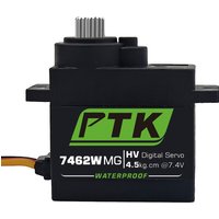 PTK 7462W MG 9g Micro waterproof servo 5KG Metal gear HV Fixed wing RC Car Helicopter Robot 180° 1/8 digital servo