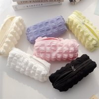 Cute Puffs Pencil Case Korean Stationery Pen Case Trousse Coin Purse Large Capacity Pencilcase School Supplies Pencil Pouch