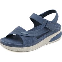 Sandal Lightweight Casual Sporty Comfortable Thick-Soled Velcro Versatile Fashion Trend Breathable National Style Wear-Resistant