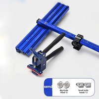 Manual T-Shaped Ceramic Tile Cutter Blade Head Track Push Blade for Floor Tiles Cutting And Slicing Tool