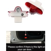 2Pcs LED Car Door Welcome Light Ghost Shadow Lamp Projector Accessories For Mondeo MK4 BA7 2007-2015 2014 S-MAX MK1 Galaxy MA6 2